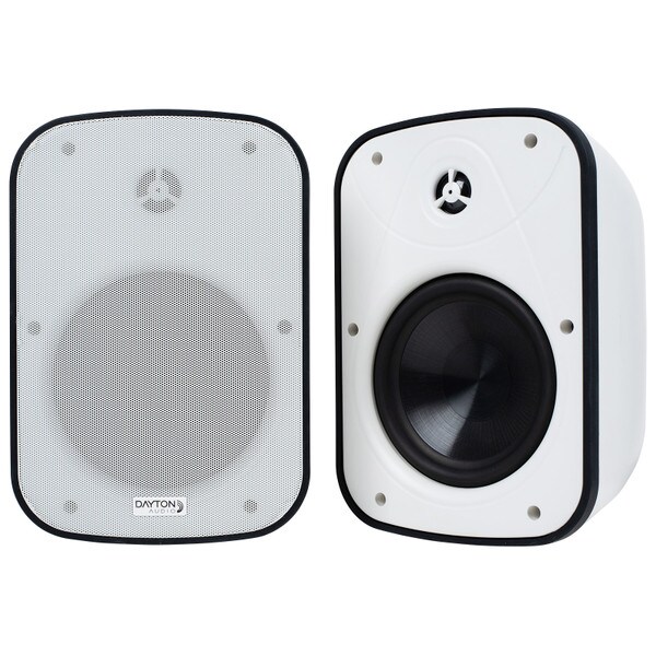 Main product image for Dayton Audio IO65XP Bluetooth 80 Watt Outdoor Installation Speaker Pair White310-041
